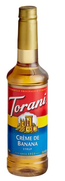 Syrups Toasted Creme De Banana