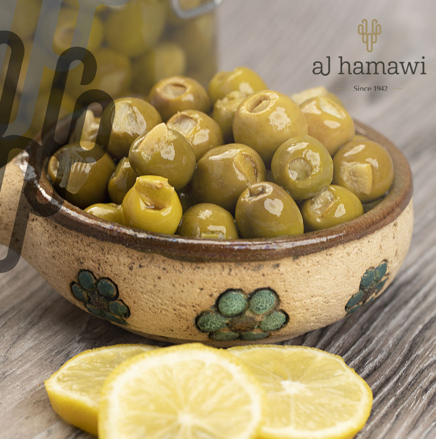 Green Olives With Lemon