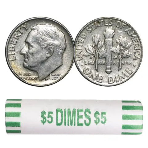 Roll of Dimes ($5 / 50 Coin)