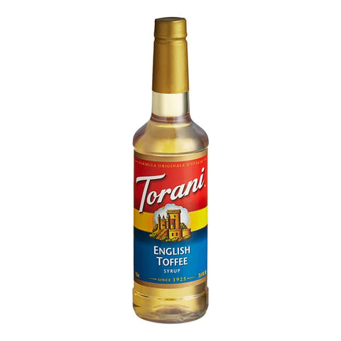 Syrups English Toffee per Box