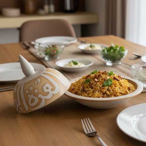 Tagine pot with Arabic ornaments “Medium ”