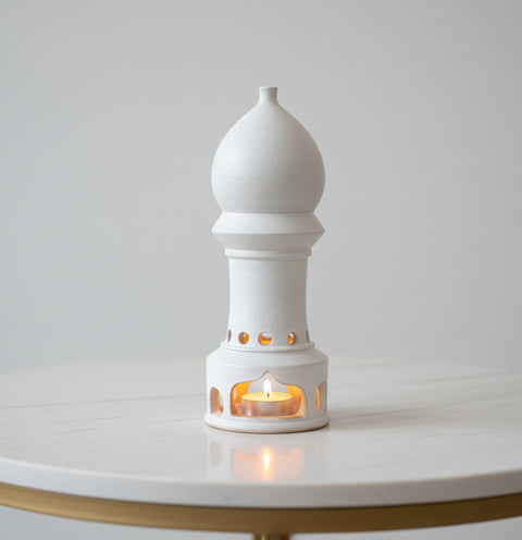 Candle Holder “Arabic ornaments” Minaret Design
