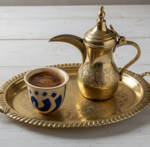 Arabian Coffee Cup Set  “Arabic ornaments”