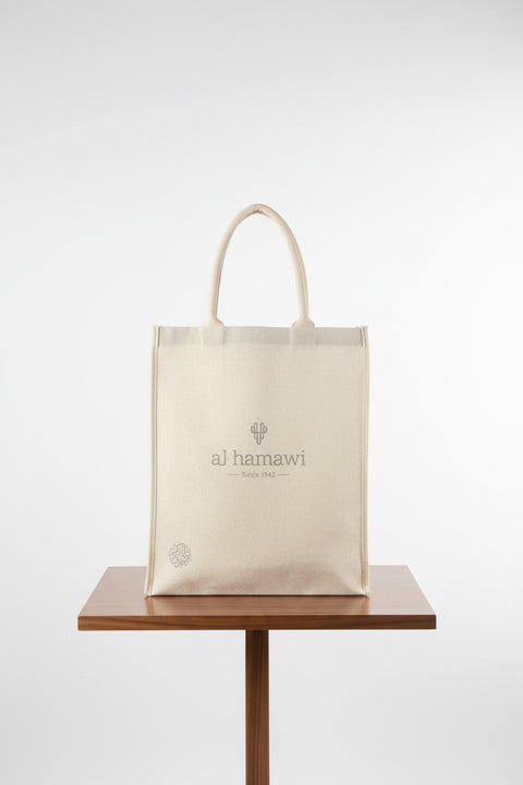 Beige Travel Bags - Large