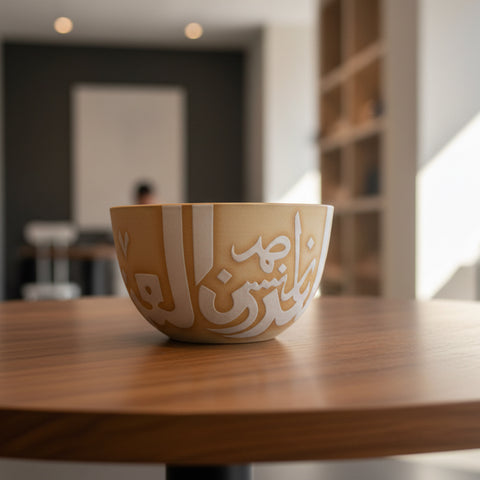 Bowl with Arabic ornaments “Medium ”
