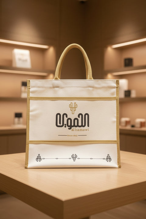 Beige Travel Bags - Medium