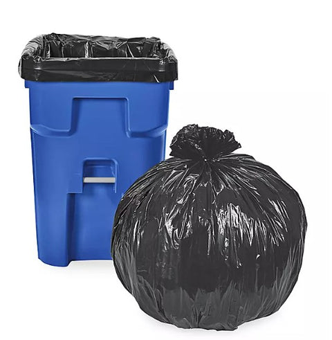 95 gallon black Garbage bags