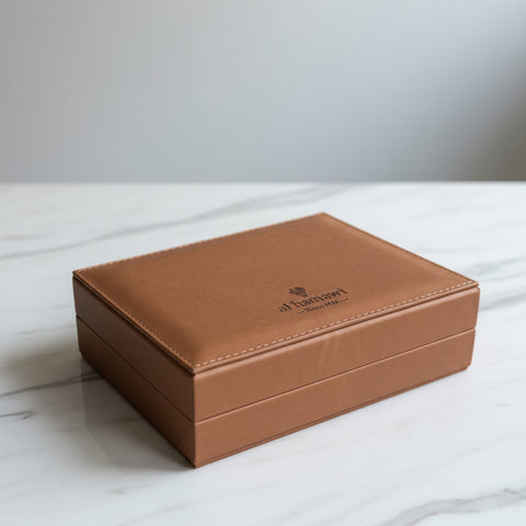 Fancy Rectangular Leather Box