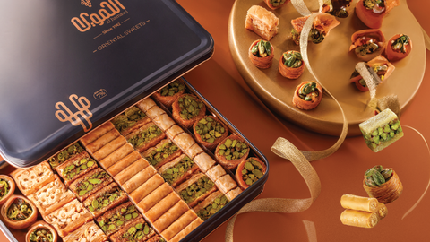 Indulge in the rich and flavorful world of Arabian sweets with our delectable range of products.