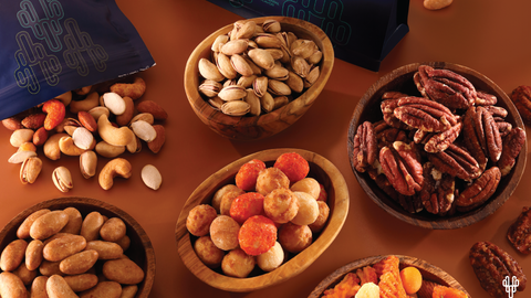 Elevate your snacking experience with our premium selection of nuts, seeds, and kri kri.