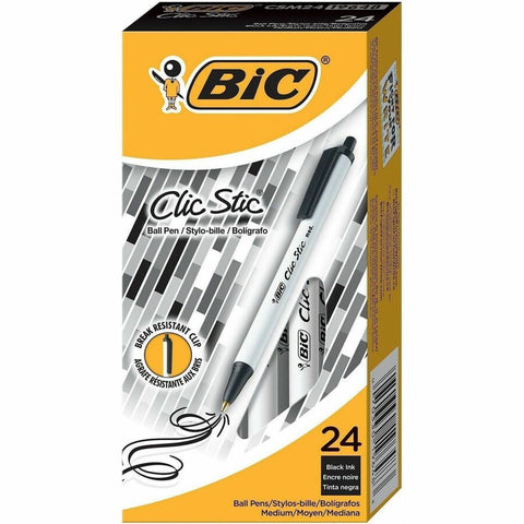Big black Pens - Clic Stic Med. - 1 piece