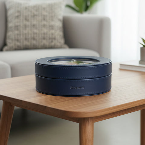 Fancy Rounded Leather Box