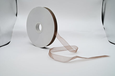 Ribbon - Transparent Light Brown - Thin