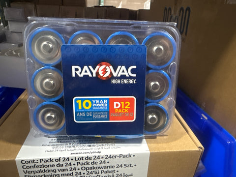 Batteries - D batteries