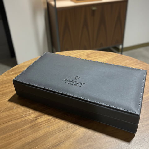 Fancy Rectangular Leather Box (Large)