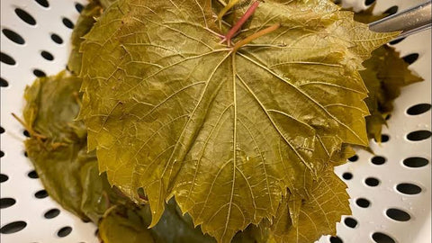 Grape Leaves jar