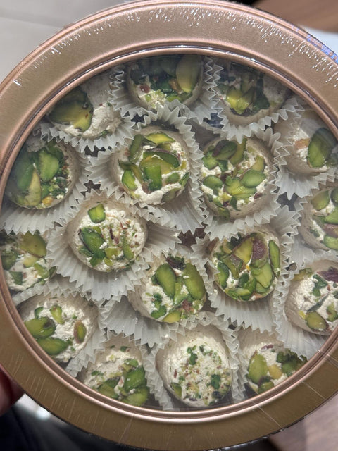 Halawa With Pistachio Cups (Halva Cupcake)