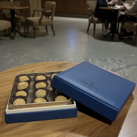 Fancy Square Leather Box