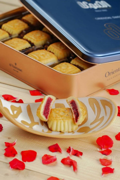 Maamoul with Rose Jam