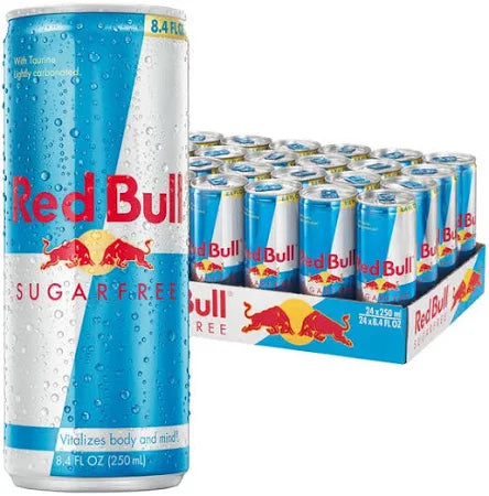 RedBull Sugar Free (8.4oz) pack of 24