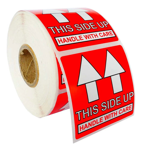 Safe Handling Labels - Up Arrows
