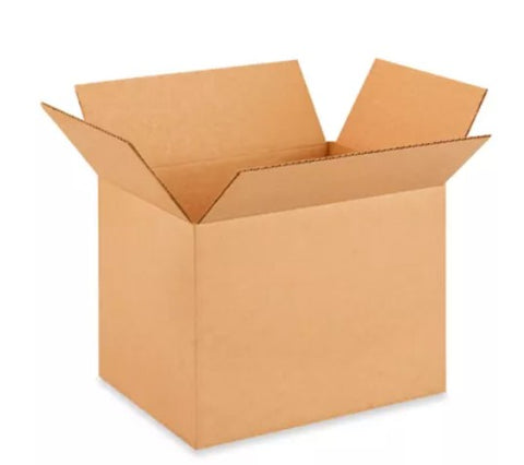 13 x 10 x 10" Lightweight 32 ECT Corrugated Boxes
