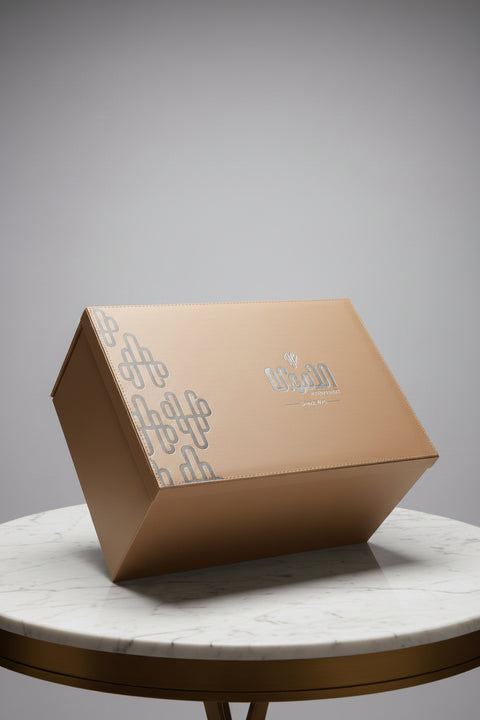 X-Large Fancy Leather Box 3 layers