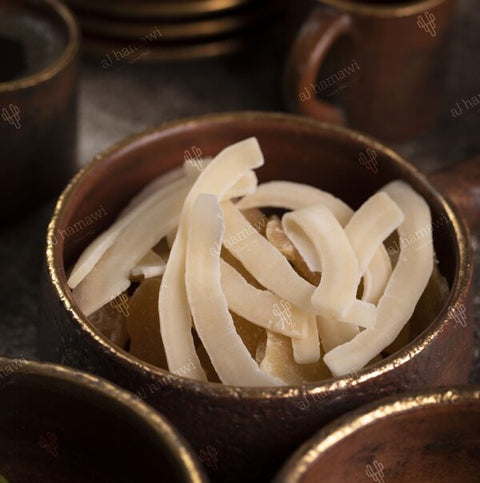 Dried  coconut